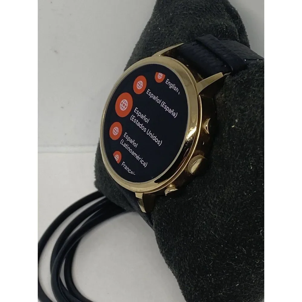Fossil Gen 4 Authentic Digital Dial Smart Watch Custom Band FTW6020 AB453